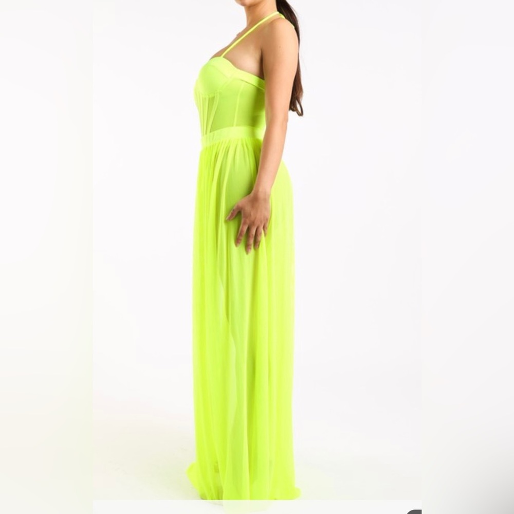 Mesh Maxi Skirt and Bodysuit Set - Picture 5 of 5